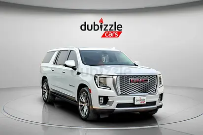 AED 2735/month | 2021 GMC Yukon Denali | GCC Specs | Ref#509989