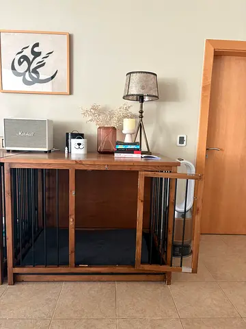 Large Dog Crate - Wood