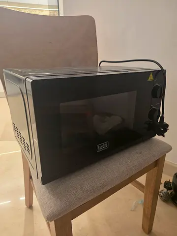 Black+Silver Countertop Oven - Good Working Condition