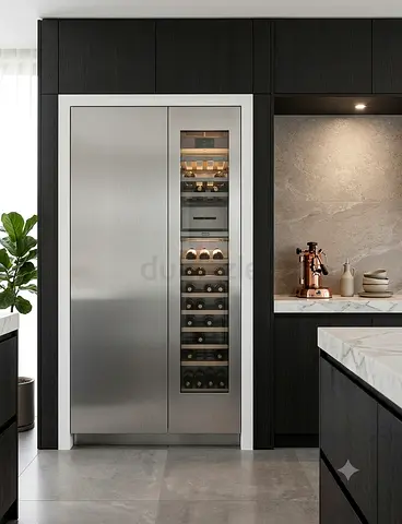 Gaggenau Series 400 Built-in Wine Cooler – 3-Zone Temperature | Fully Integrated