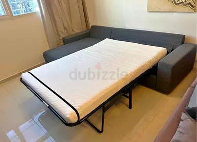 L shape sofa bed with storage perfect condition vimle