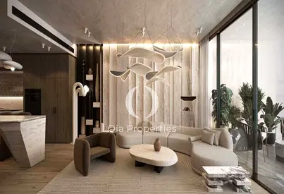 استوديو DLRC | مفروش | إطلالات على المسبح والمنتزه | Peace Lagoons