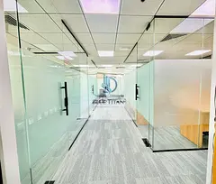 BEST OFFER IN 1 YEAR | FURNISHED OFFICE WITH EJARI | DEWA CHILLER WIFI FREE