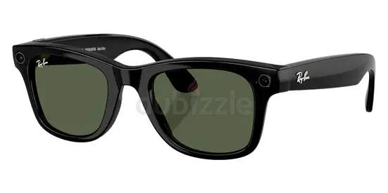 (MOVING OUT SALE, FOR AED 1699 ONLY) BRAND NEW Women's Ray-Ban Meta Wayfarer Gen 2 Shiny Black