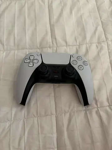 Sony PS5 DualSense wireless controller - white (good condition)