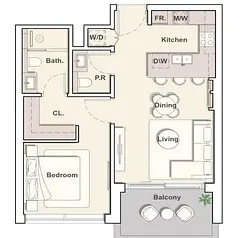 1BR in Playa Del Sol by Ellington | Al Marjan Island | Beachfront Living Steps from Wynn Resort