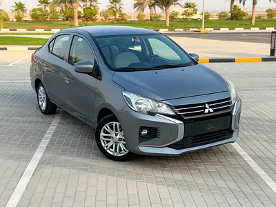 Mitsubishi Attrage 2021 GLX Medium Line GCC Specs - Fuel Efficient Family Sedan Premium Condition