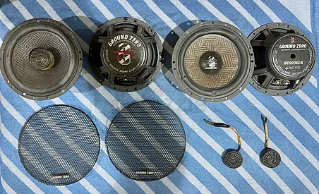Ground Zero Hi-end Car Audio Speakers + Tweeters