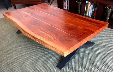 “Live Edge” Coffee Table