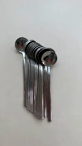 Set of 20 Steel Teaspoons
