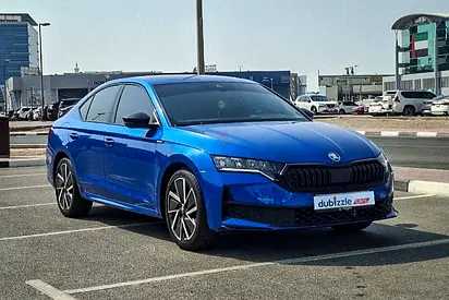 AED 1748/month | 2025 Skoda Octavia Sportline | GCC Specs | Ref#508078