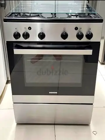 Siemens Stainless Steel Freestanding Gas Cooker with Oven