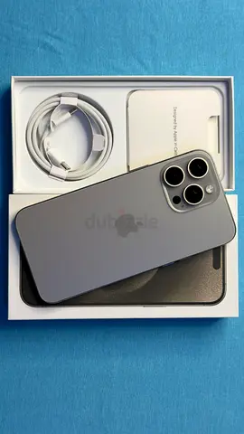 Iphone 15 promax 256gb Natural titanium