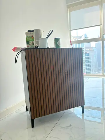 Coffee Machine Counter and Storage Cabinet