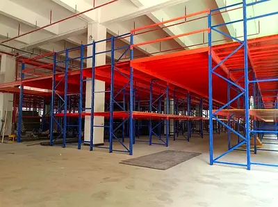 Heavy Duty Industrial Mezzanine Rack System - Shelving for Warehouse