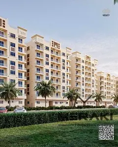 Own a 1-bedroom apartment in Al Ameera Village, Building B9, located on a high floor with a spacious