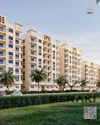 Own a 1-bedroom apartment in Al Ameera Village, Building B9, located on a high floor with a spacious area of 775 sq. ft., at a total price of only AED