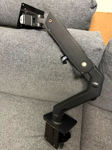 Ergotron HX Heavy-Duty Monitor Arm with HD Pivot – Matte Black