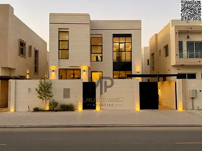 فيلا مودرن للبيع طابقين وروف موقع ممتاز كاش او قسط شهري بسيط