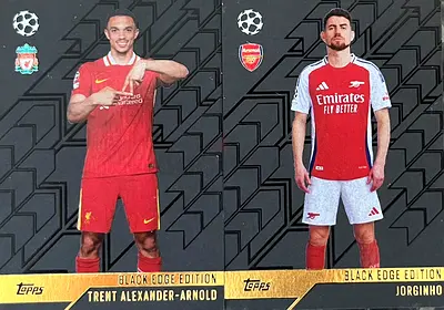 Topps Match Attax 24/25 - Black Edge Edition Lot (Trent & Jorginho)