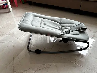 Grey Baby Rocker Chair