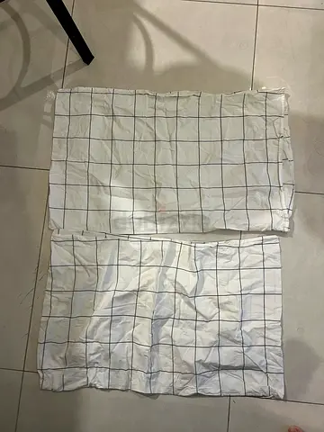 White pillow case