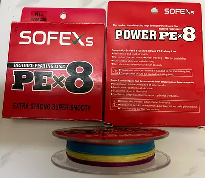 Fishing Line Braided 0.20,0.24,0.26,0.28 mm 300 meter Grandmax PEx9 Jbraid Japan