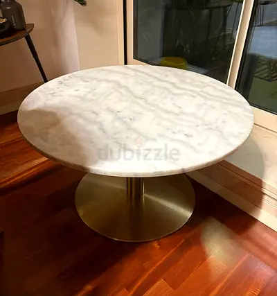 Marble coffee table