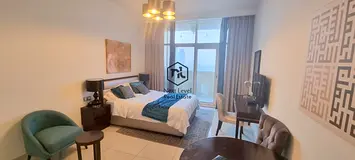 Modern Furnished Studio | Big Balcony | High Floor | Open View