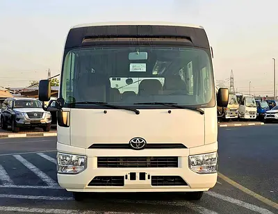 Toyota Coaster 2026 GCC Specs Brand New 23-Seater Manual