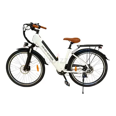 Windhorse F2 Pedal Assisted Hybrid E-Bike with Removable Battery | High Carbon Steel Body