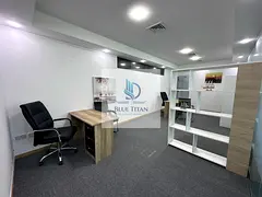 FITTED OFFICE WITH EJARI FURNISHED | MULTIPLE CHEQUES | NEAR BUS, MALL AND METRO