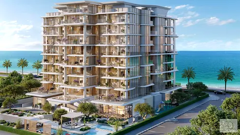 Water front with Panoramic Sea & Burj Al Arab View | Fully Furnished | 1 Year Free Service Charges