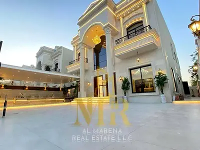 🇬🇧 Luxury Classic Villa for Sale in Al Mowaihat 2 – Ajman | 5,000 Sq. Ft. | Central AC Included A p