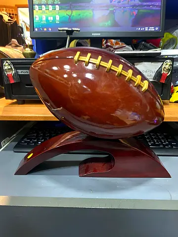 Handmade wooden baseball-31cm length