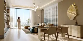 1BR Apartment | Binghatti Wraith | Furnished | City & Park Views