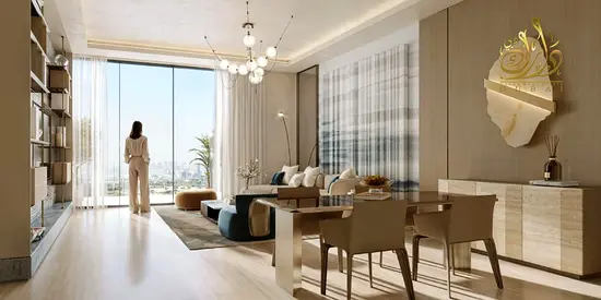 1BR Apartment | Binghatti Wraith | Furnished | City & Park Views