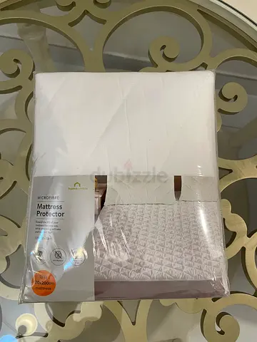Home Centre Microfibre Waterproof Mattress Protector - 120x200cm