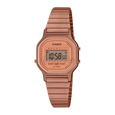 Casio LA-11WR-5ADF Rose Gold Digital Ladies Watch - Classic Vintage Style