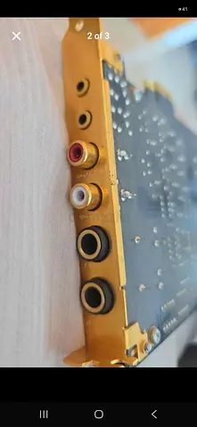 Used creative sound blaster (SB1510) with expansion board