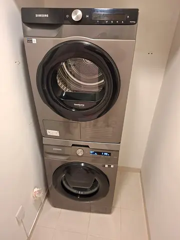Samsung washer dryer set latest model same like new condition