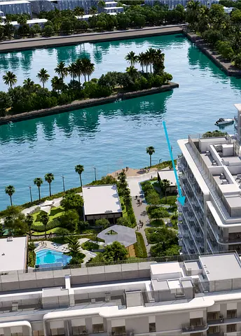 2 bedrooms, 2 balconies - Canal View -  Yas Riva Residence - CLARA