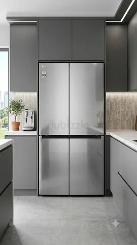 LG Side-by-Side Fridge Freezer – 700L Capacity | 90cm Wide × 180cm High