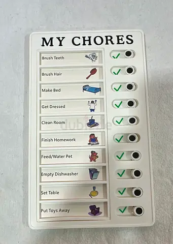 My Chores Magnetic Daily Task Chart for Kids