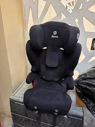 Diono black child car seat - good used condition
