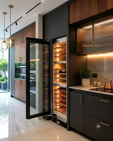 Miele Premium Built-in Wine Cooler – Large Capacity | Integrated Wine Refrigerator