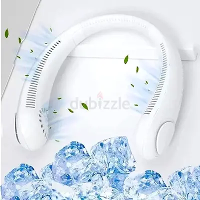 Portable Hands-Free Neck Fan — Rechargeable Personal Cooling