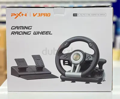 PXN V3Pro Gaming Racing Wheel with Pedals (PC/PS/Xbox/Switch)