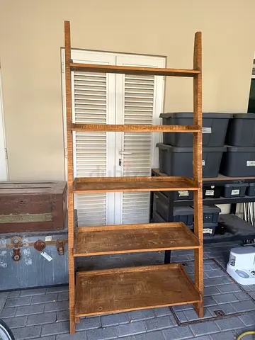 Wooden shelving unit from Wooden Culture
