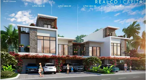Single Row | 5 Bedroom Villa for Sale in Ibiza, DAMAC Lagoons | Corner Unit